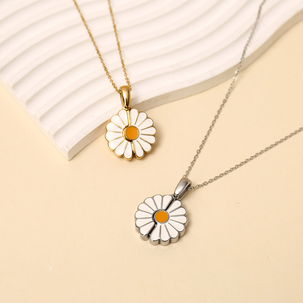 Personalized Daisy Locket Necklace – Hidden Message, Christian Gift