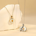 Personalized Daisy Locket Necklace – Hidden Message, Christian Gift