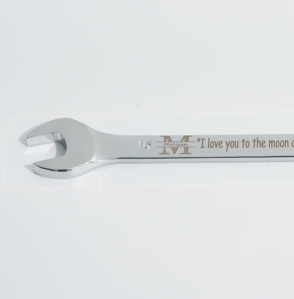 Personalized Engraved Wrench – No. 10 – 200 pieces